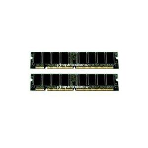 Kingston – Geheugen – 1 GB (2 x 512 MB) – DIMM 168 – SDRAM – 133 MHz/PC133 – CL3 – 3,3 V – geregistreerd – ECC.
