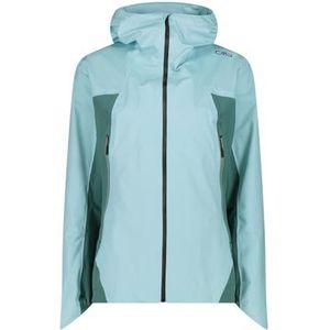 CMP - 2 Layer Jacket Fix Hood - Regenjas - Blauw - Waterdicht