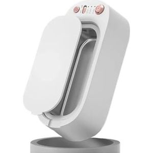 Een ultrasoon reiniger, hoogfrequente vibratie, 3 versnellingen, 360° dieptereiniging, timer, for sieraden, brillen, fopspenen en make-up tools(S900 White)