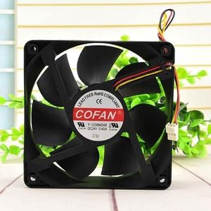 For Wire Inverter Fan for All CPUs F-1238M24B DC 24V 0.40A 120x120x38mm 3- LMNCBVYA