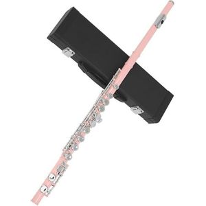 Fluit Roze wit koper materiaal standaard 16 gesloten gat C-toon fluitinstrument