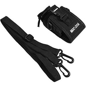 Tosuny MSC-20A Walkie-talkie Bag Hang Bag, multifunctionele nylon etui tas met verstelbare riem voor Kenwood//HYT tweerichtingsradio, geschikt voor politie, brandweerman, bewaker