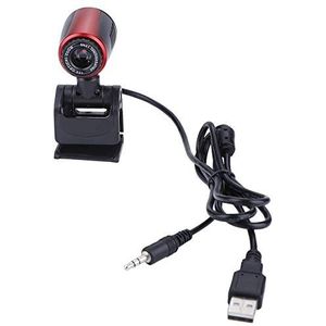 HD-webcam, USB2.0 PC-webcam met microfoon 16 MP HD-webcamera met ingebouwde microfoon voor computer PC Laptop Videogesprekken Vergaderen Opnemen