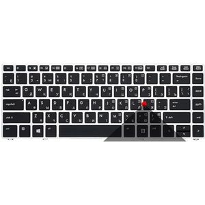 Russisch laptoptoetsenbord voor HP EliteBook voor Folio 9470M 9470 9480 9480M 702843-001 zilver(RU New No Backlight)