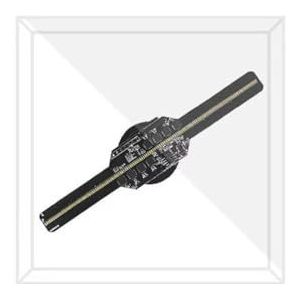 14 * 14CM Draaiende 3D Hologram Ventilator 2 Bladen 360 Graden LED Holografische Reclame Projector Met Mobiele APP Festivalreclamedisplay(Model B)