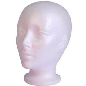 1 stuk schuim pruik hoofd model mannequin dummy bril hoed display standaard rek haarstukjes houder vrouwelijk(8)