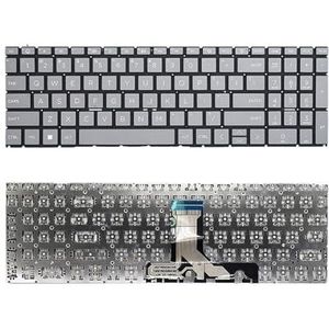 Engels laptoptoetsenbord voor HP 15-EG -EH -ER -FC -FD 15M-EH 17-CN -CP 17S-CU 470 G8 voor Star voor ZBOOK 15 PO(US Grey Original)
