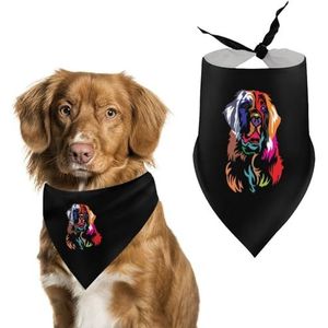 Kleurrijke Berner Sennenhond Huisdier Sjaal Kerchief Driehoek Hond Bandanas Accessoires Voor Kleine Tot Grote Honden Puppy Katten