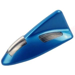 Audio- & videoantennes voor auto Auto haaienvinantenne Zonne-dak met anti-achteruitrijwaarschuwingslicht Accessoires - Geschikt voor alle auto's Auto-antenne(Blue)