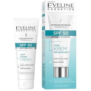 Eveline Cosmetics - Lichte Vochtinbrengende Crème - SPF50 - Met Niacinamide - Veganistisch
