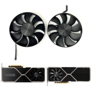 AFB0912HD-02 DAPC0815B2UP003 85mm koelventilator voor NVIDIA voor GeForce RTX 3080 3080Ti voor Founders Edition grafische kaart(Black A-Fan AFB0912)