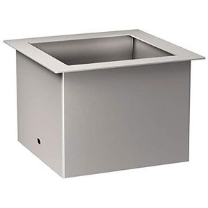 Franke Afval-afwerphuls voor tafelmontage van chroomnikkelstaal 0,8 mm