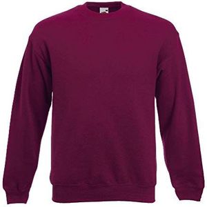 Fruit of the Loom Sweatshirt Set S M L XL XXL, bordeaux, L