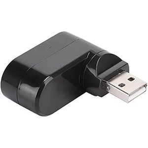 Dun Lichtgewicht Dockingstation, USB-splitter, USB2.0-splitter 3-poorts Hub-hub, voor Notebook voor Externe Harde Schijven (BROLEO3kmr90gn5h-11)