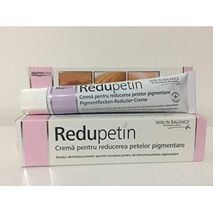 Redupetin - speciale dermatologische huidverzorging bij huidverkleuring en levervlekken