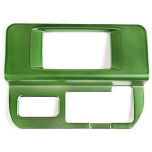 Interieurlijsten Voor Tacoma 2016 2017 2018 2019-2022 Auto Mistlamp Koplamp Schakelaar Knop Frame Panel Cover Trim ABS (Kleur : Groen)