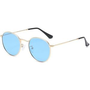 Klassieke Ray Cut-zonnebril for dames Gepolariseerde modebrillen Ronde zonnebril for heren UV-bescherming (Kleur : 16)