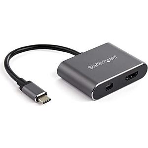 StarTech.com USB-C multiport video adapter - HDMI of mini DisplayPort - 4K 60Hz