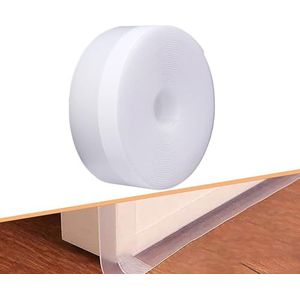 10 Meter Bottom Seal Strip Tape Deurafdichting Strip voor Waterdicht, Winddicht Stofbestendig, Insectenbestendig Siliconen Weer Strippen Glazen Douchedeur zelf-zelfklevende Afdichtingsstrip