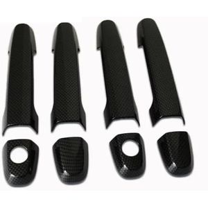 Deurgreephoes Voor Toyota Voor Hilux Voor Vigo 2005 2006 2007 2008 2009 2010 2011 2012 2013 2014 Buitendeurgreep(Carbon fiber texture)