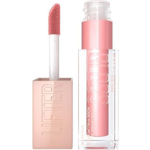 Maybelline New York Lifter Gloss, Plumping & Hydrating Lip Gloss met hyaluronzuur, 5,4 ml, kleur: 006, Reef