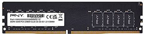 PNY Performance geheugenmodule 8GB DDR4 3200MHz DIMM