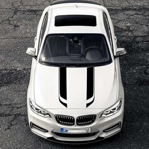 KUSQCRGA 2 stuks Auto Motorkap Cover Motor Stickers Auto Stickers Racing Vinyl Film Decals Stickers op auto Auto Tuning Accessoires