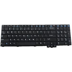 Laptop Toetsenbord Voor For HP Compaq CQ 8710w Zwart Verenigde Staten Lay-out