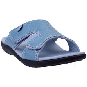 Spenco Kholo Mojave Slide sandaal voor dames, Blauw, 10 UK Wide