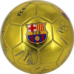 Barcelona Limited Edition No. 5 Football Lagere En Middelbare School Opleiding Game Ball (reguliere 11-person System) (Color : Gold)