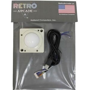 Track Ball 2"" Arcade Game Trackball voor PC of MAC - USB-aansluiting