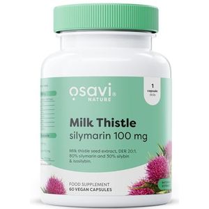 Osavi Milk Thistle, Silymarin 100mg - 60 vegan caps