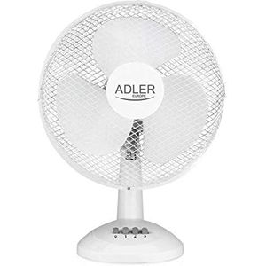 Adler Fan 30 cm-Desk White, Multicolour, One Size