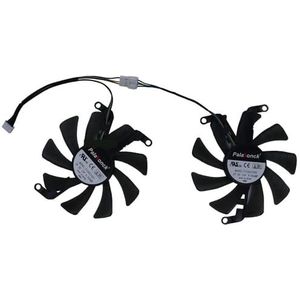 2 stuks/set T129215SU FY09015M12LPA VGA-koelventilatoren voor Kinology RTX 3060 Ti 8GB Gaming voor 2060 SUPER VENTUS 8G(T129215SU)
