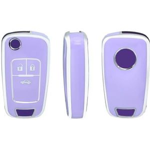 Autosleutel beschermhoes TPU Auto Opvouwbare Sleutel Case Voor Cruze Voor Aveo Voor Trax Voor Zeil Voor Malibu Voor Captiva Voor Opel Voor Vauxhall Voor Astra J Sleutel Shell(6)