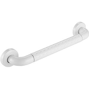 Douchegrijper, badkamer 304 roestvrij staal antislip handicap bar steunrail senior leuning veiligheidshandvat, wit, 60 cm (wit-40 cm