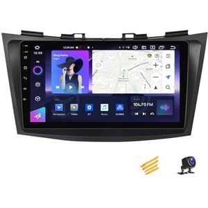 ZARAPLUS Android 13 Autoradio Multimediaspeler Met Navigatie Compatibel Met Suzuki Swift 2011~2015 9 Inch Touchscreen Autoradio Voor 4G/WIFI/FM/SWC/DSP/Android Auto/Carplay,NF7