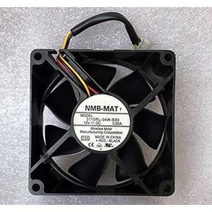 LMNCBVYA Beautyrankle 3110RL-04W-B89 NMB-MAT 80mm 12V Cooling Fan - Switch Fan for PC and Electronics Cooling