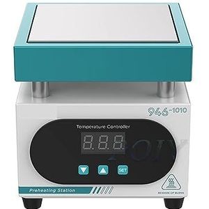 Voorverwarmingsstation, 400W Verwarmingstafel Intelligent PCB Voorverwarmen Platform LCD Middenframe Verwijderen BGA Moederbord Reballing for Telefoonreparatie