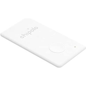 Chipolo Kaarten - 1 pak - Wallet Finder, Bluetooth Tracker voor Portemonnee, Gratis Premium Functies, Werkt met Chipolo app (iOS & Android compatibel) WIT