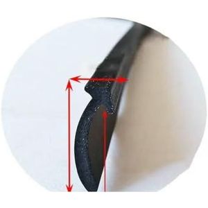 1/3/5 meter volledige grootte siliconen rubber T-vormige afdichtingsstrip deur raam glas kiervuller geluidsisolatie waterdicht winddicht-T-22 3x11mm-3 M