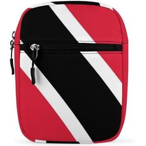 Trinidad en Tobago Vlag Mini Crossbody Tas Unisex Anti-Diefstal Side Schoudertassen Reizen Kleine Messenger Bag
