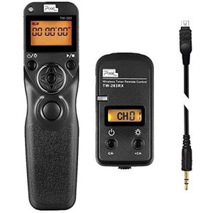 Pixel TW283-UC1 Draadloze afstandsbediening draadloze ontspanner draadontspanner timer intervalometer compatibel met Olympus E-M1 E-M5-II E-M10-II Pen-F EPL8 EPL7 EPL6 EPL5 EPL3 EPL2 EP5 E600 E620