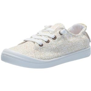 ROXY Dames Bayshore Slip on Schoen Sneaker, Tarwe Wit, 36 EU