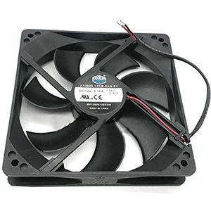 SCYHGLM Verkoelende ventilator voor A12025-12CB-2AN-F1 12 cm 12 V 0,1 A 12025, Cooler Fan A12025-12CB-2AN-F1 120 x 120 x 25 mm
