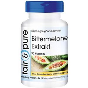 Fair & Pure® - Bittermeloen extract 500mg - met chroom - vegan - 90 capsules