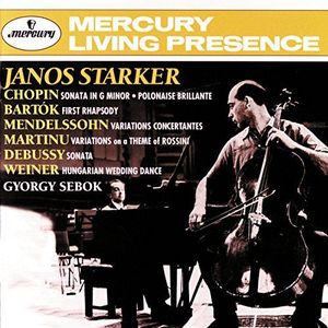 Janos Starker Cello Recital