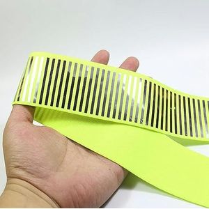 Elastische banden voor naaien, Fluorescerende spa-elastische banden for kleding 25~50 mm elastisch lint DIY naaiaccessoires rubberen band elastische banden for fit-goud (Color : Dark Green)