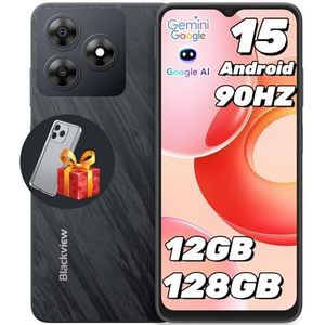 Blackview Wave 8 - Smartphone - Android 15 - 12GB RAM - 128GB ROM - 6,56 inch - 90Hz - 4G Dual-SIM