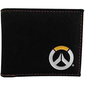 Overwatch Logo Portemonnee zwart-wit-oranje Kunstleder Blizzard Entertainment, Fan merch, Gaming